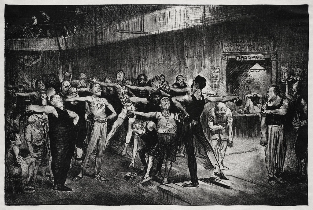 Business-men's class (1916) print high