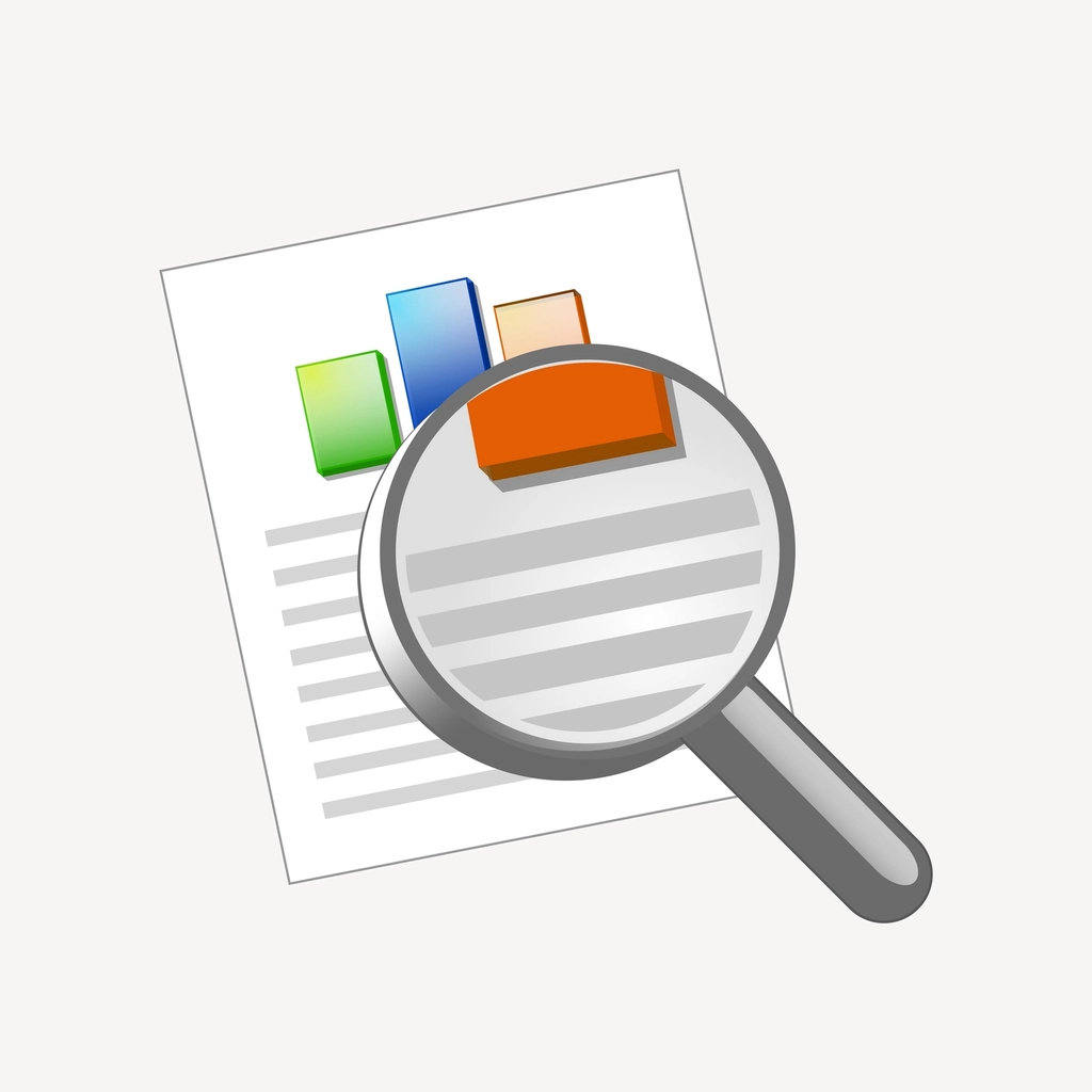 Business report illustration