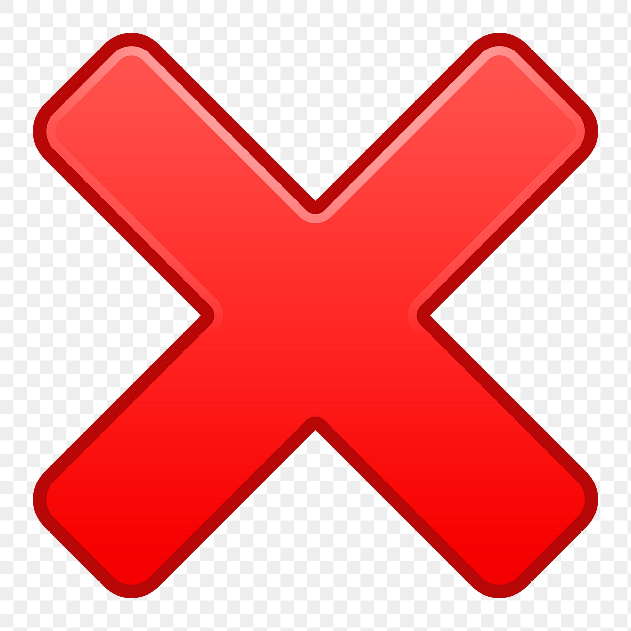 Cancel icon png sticker illustration