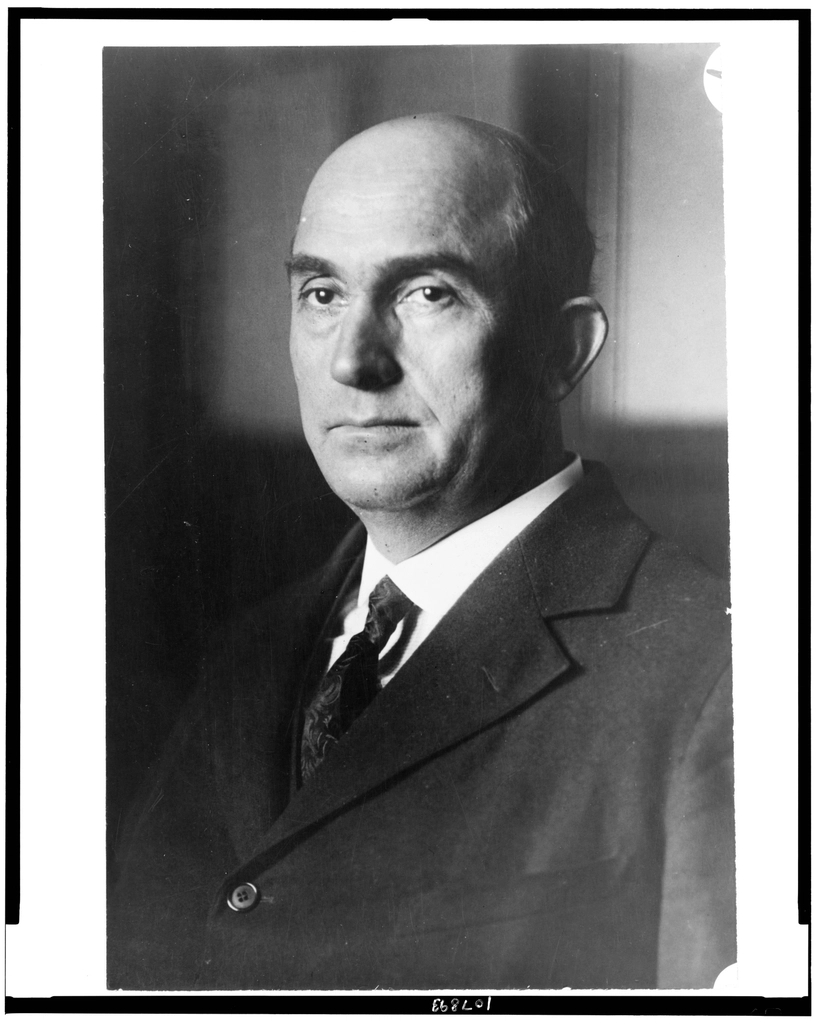 Carl Hayden, head-and-shoulders portrait, facing