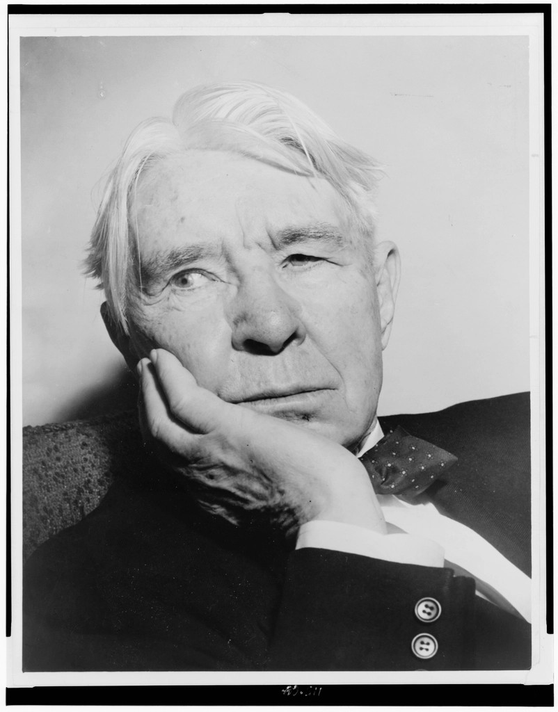 Carl Sandburg, head-and-shoulders portrait, facing