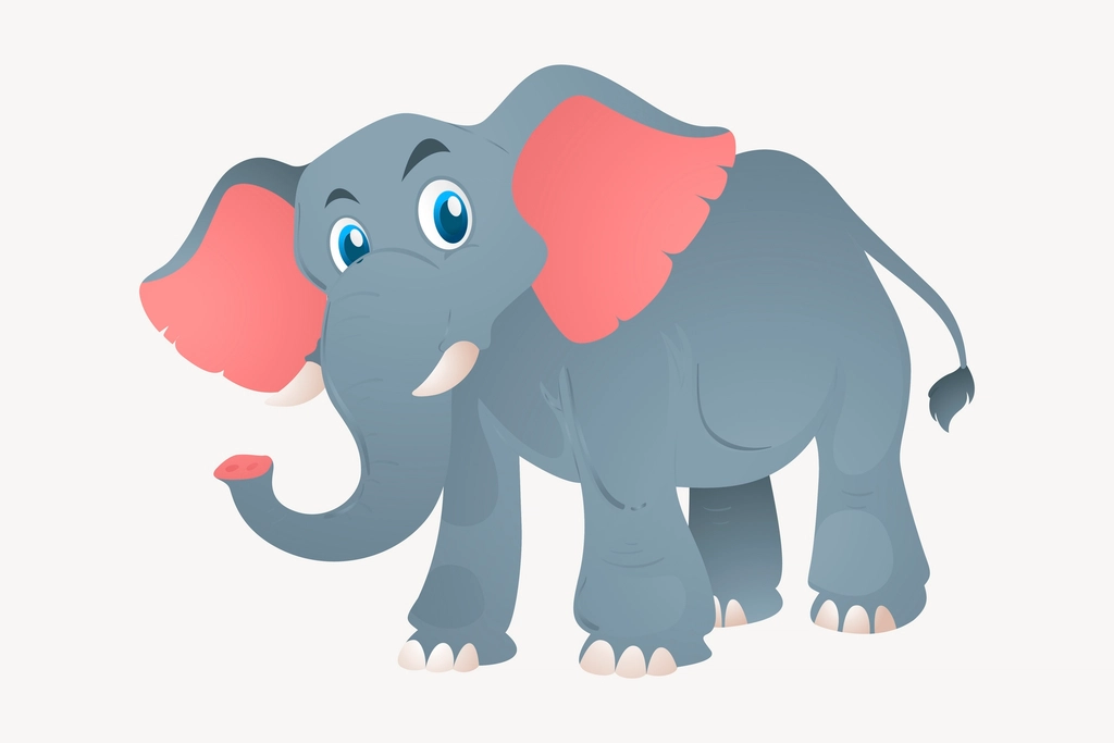 Cartoon elephant illustration