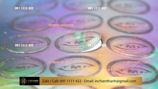 Chiến Thanh chuyên nhận cung cấp In tem 7 màu