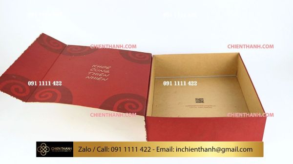 Chiến Thanh chuyên nhận nhận báo giá In hộp giấy không qua trung gian