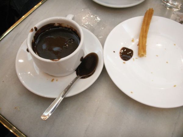 Chocolate con churros