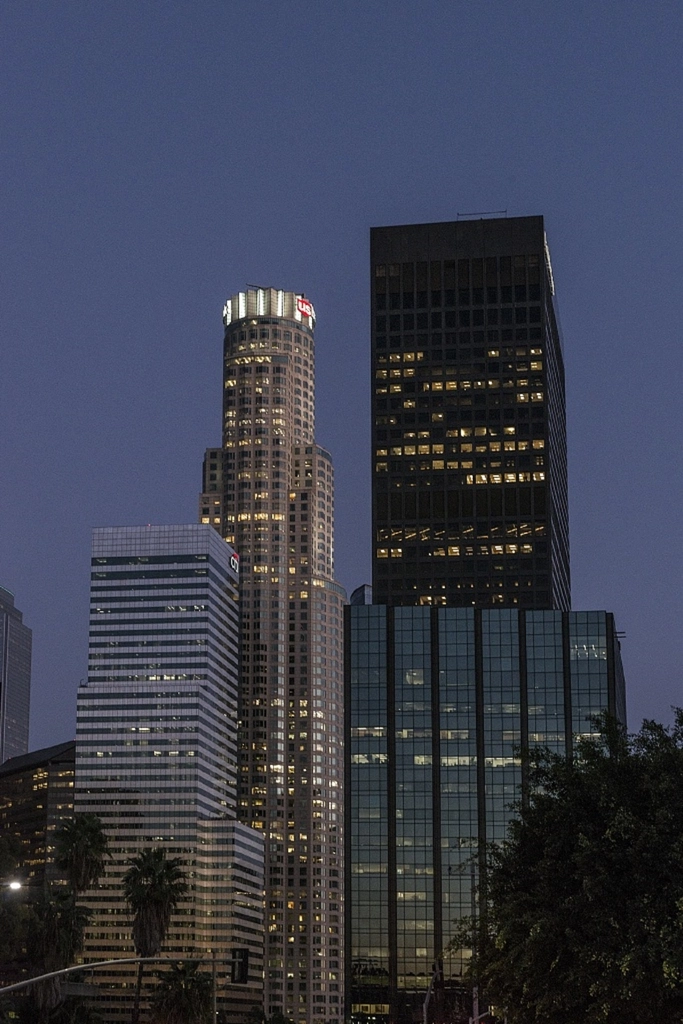 City skyline, Los Angeles
