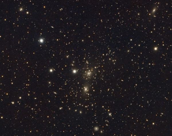 Coma Cluster Abell 1656 @ >300 million lightyears. DSLR Image