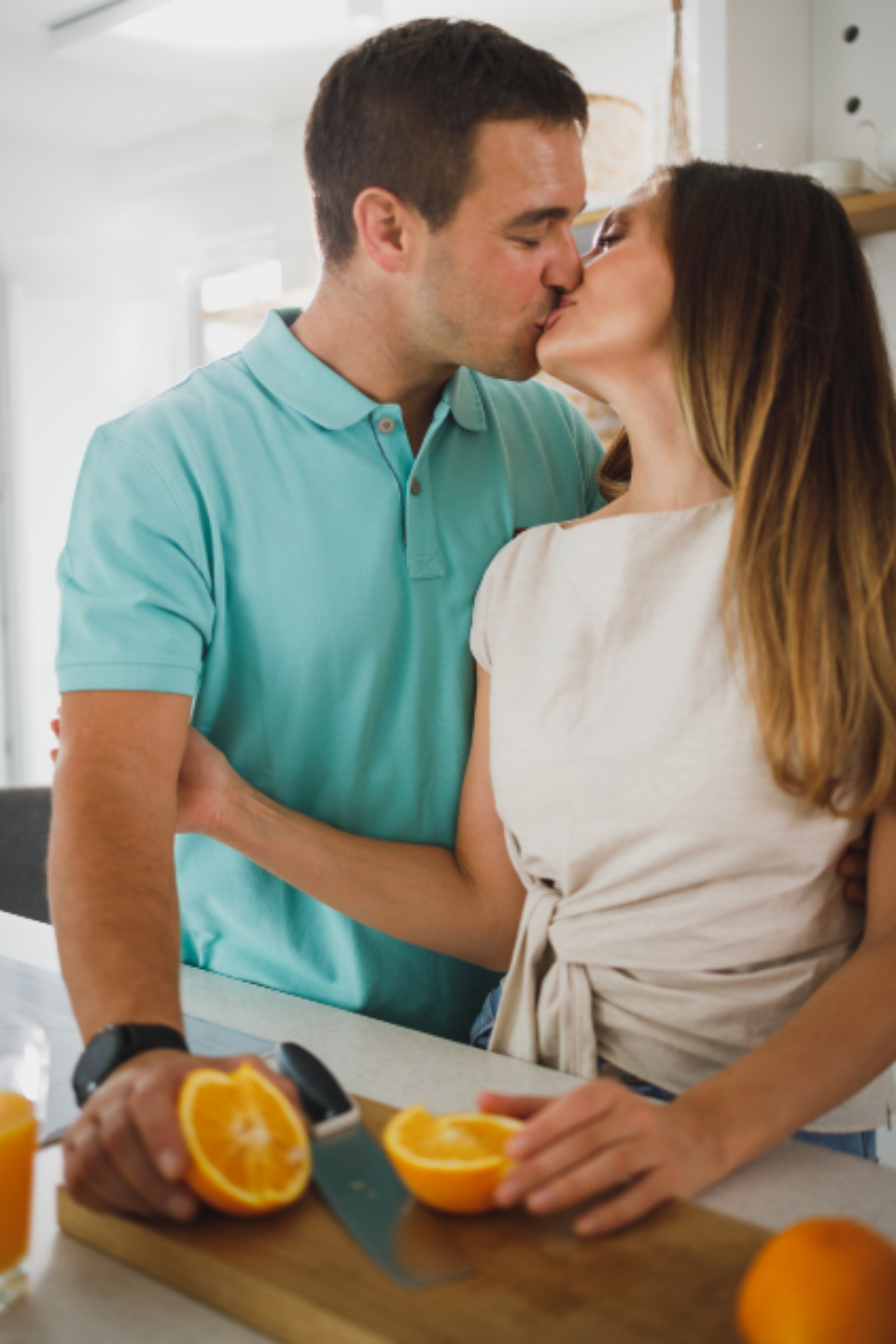 Couple Kissing
