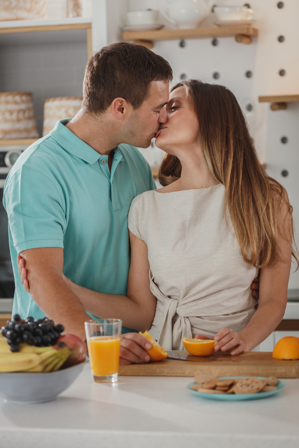 Couple Kissing