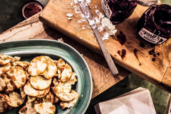 Crackers and Jars of Preserves