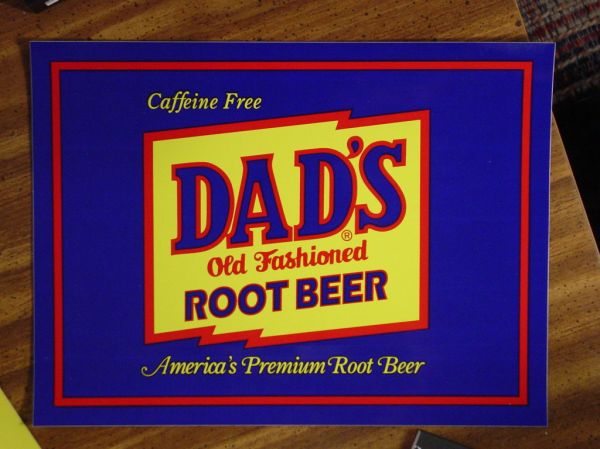 Dad's Old Fashioned Root Beer Decal