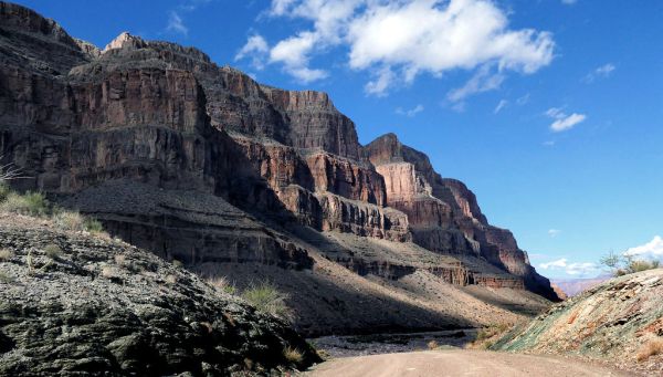Deep in The Grand Canyon.