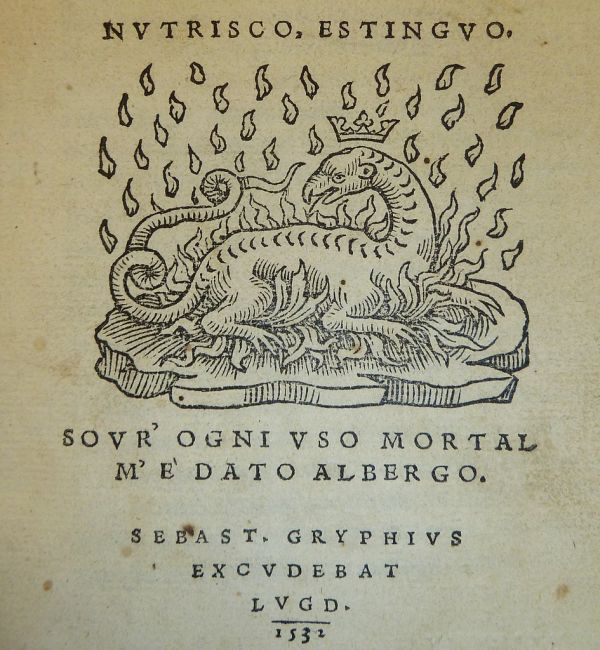 Device of Sebastianus Gryphius, 1493-1556