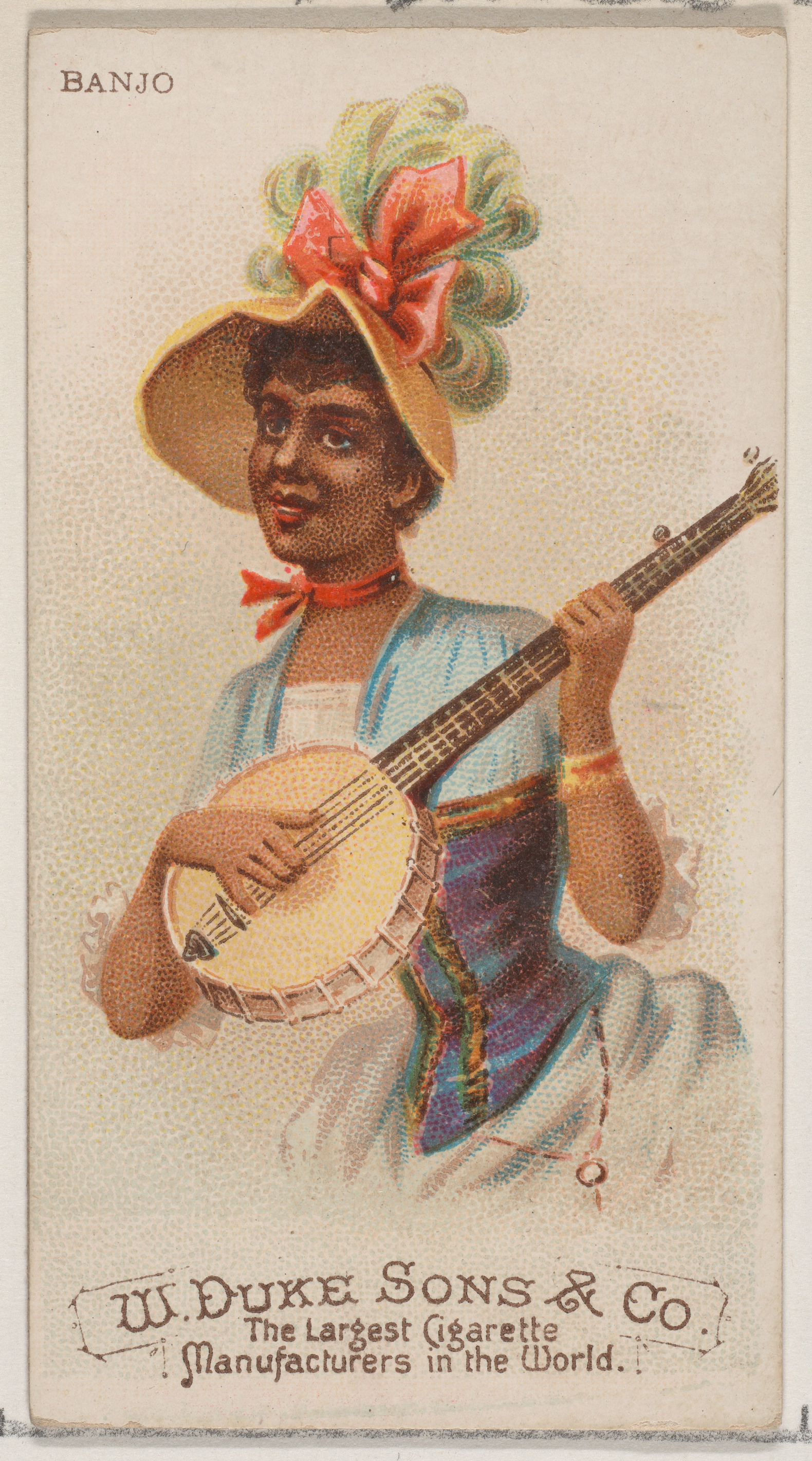 <div class='fn'> Banjo, from the Musical Instruments series (N82) for Duke brand cigarettes</div>