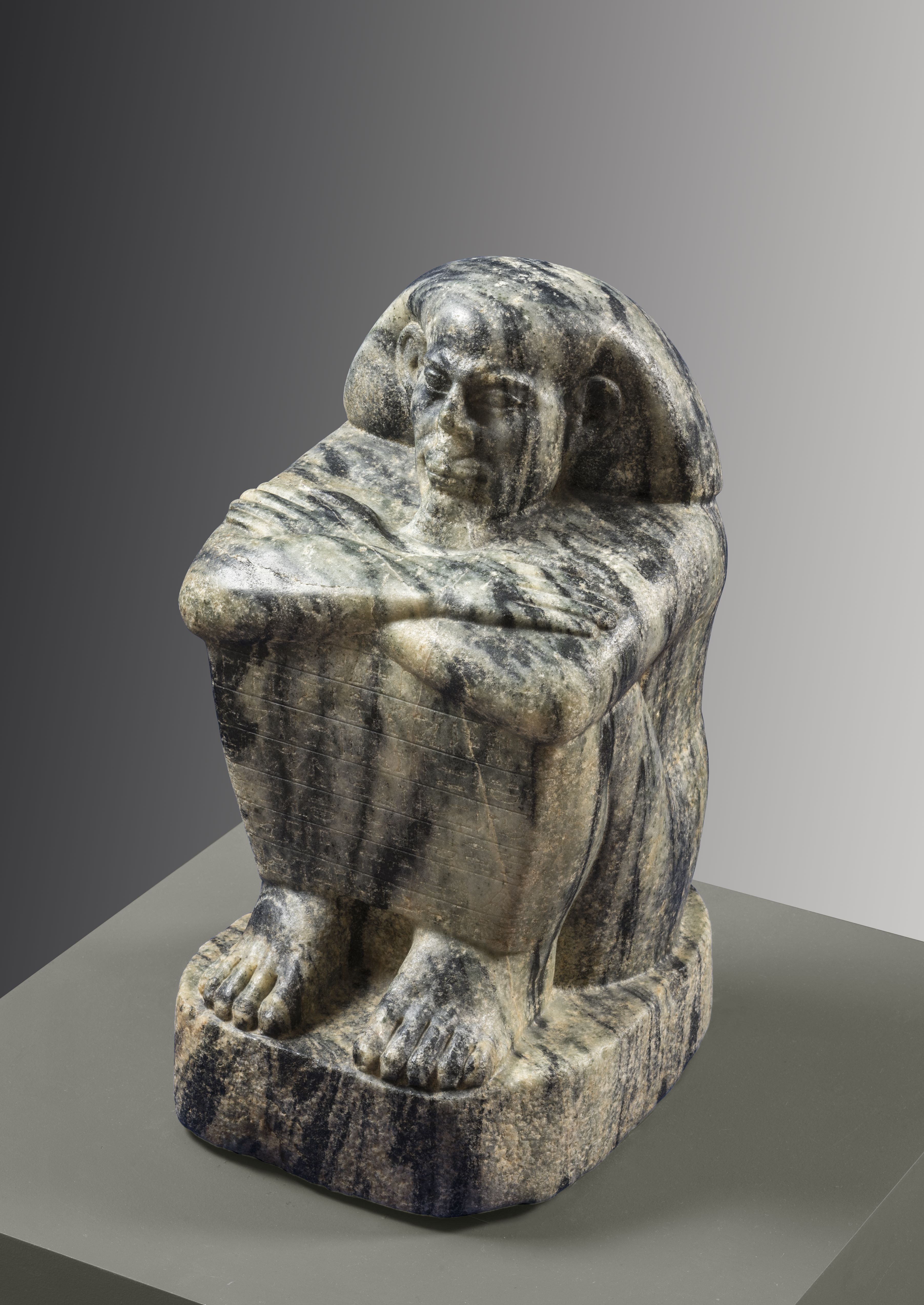 <div class='fn'> <div style='font-weight:bold;display:inline-block;'><div style='display:inline-block' dir='ltr' lang='en'><i>Block statue of the priest Merenptah <span class='mw-valign-text-top' type...