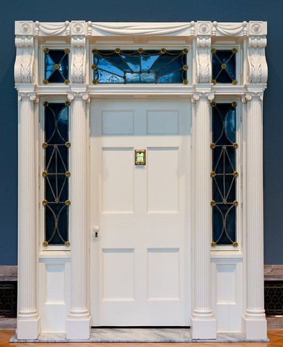 Doorway from the Isaac Gillet House, Painesville, Ohio 1821