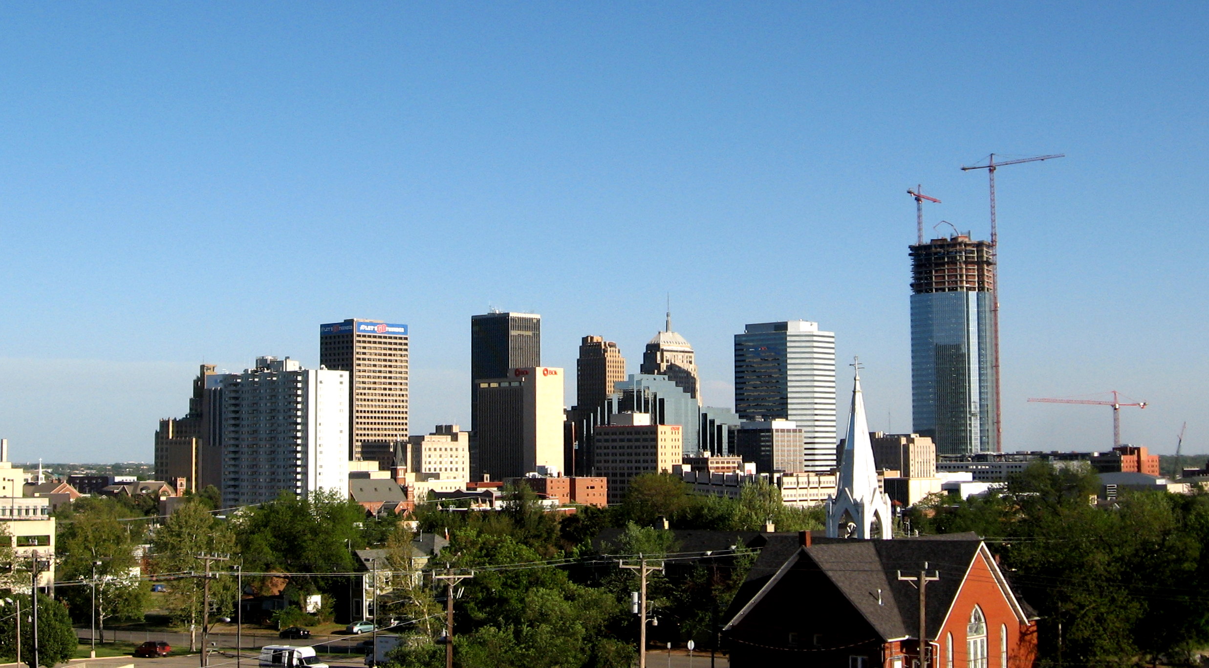 Downtown Oklahoma City skyline