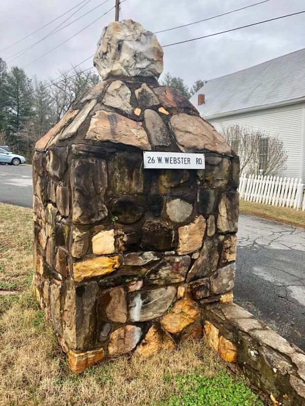 Entrance Gate, Webster Rock School, Webster, NC
