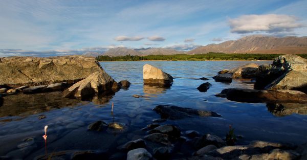Evening at Lake Tekapo. (3)
