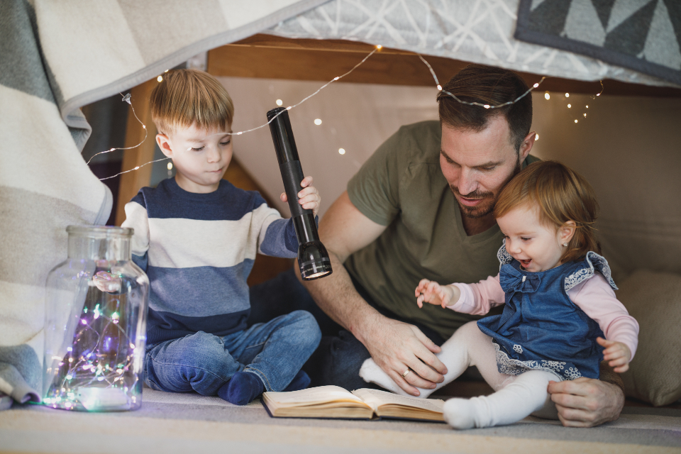 Family Playing