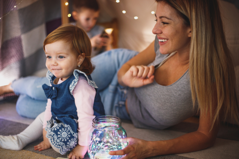 Family Playing