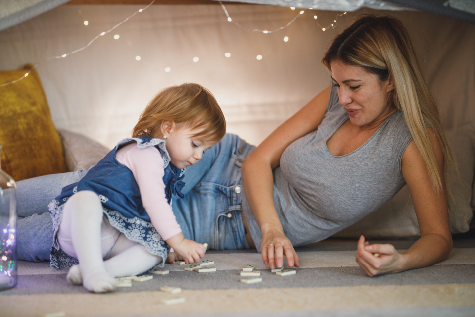 Family Playing