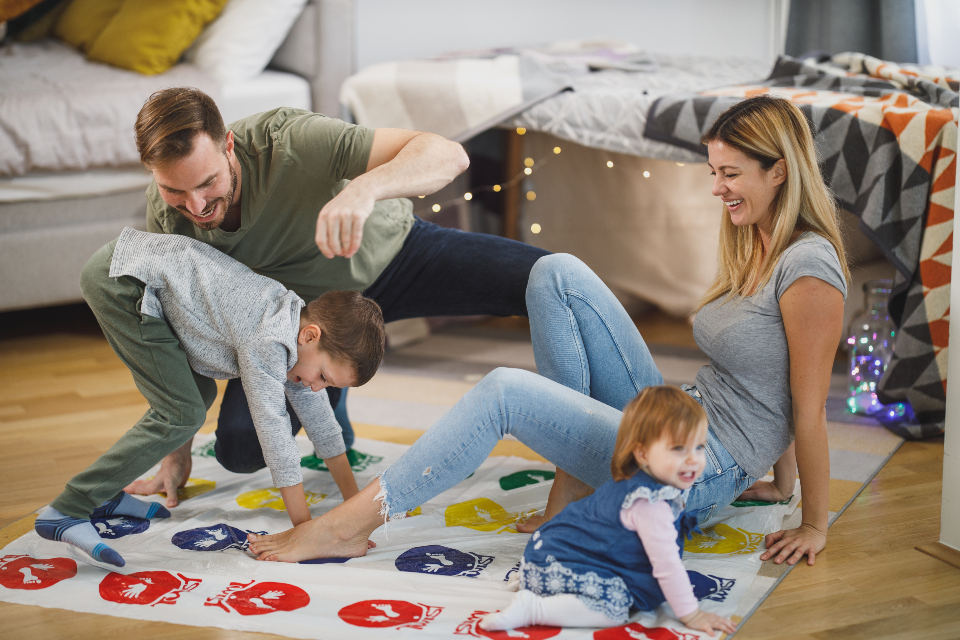Family Playing