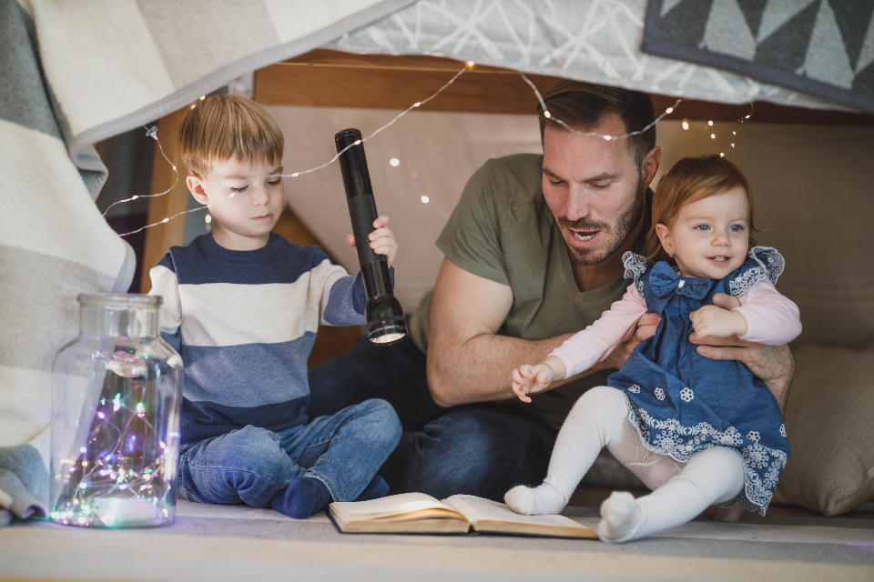 Family Playing