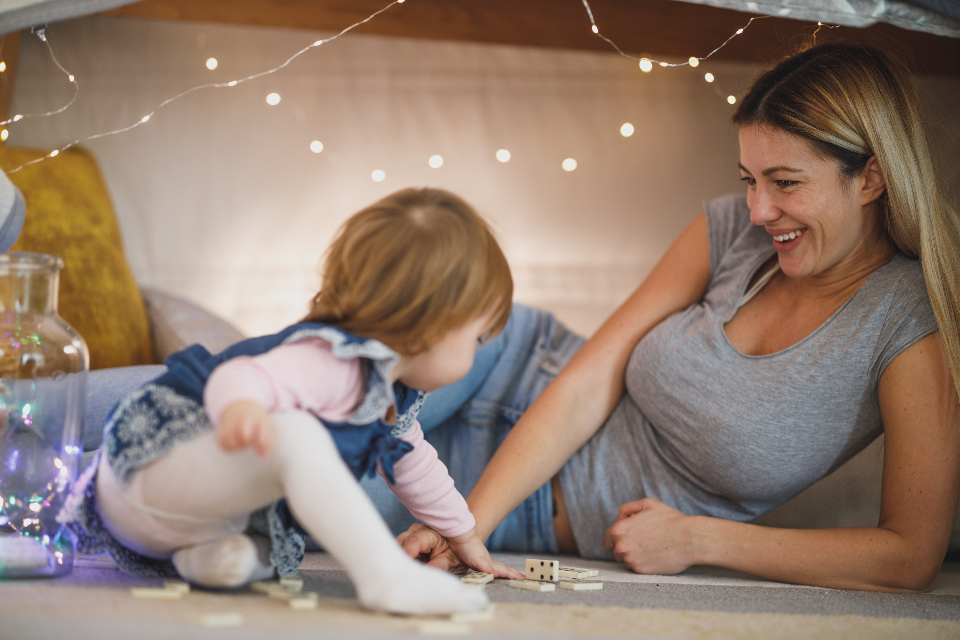 Family Playing