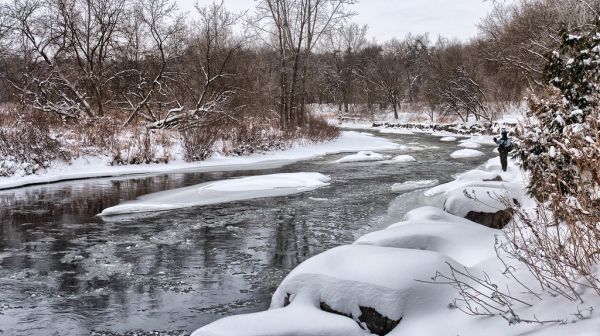 Fishing on the Credit River