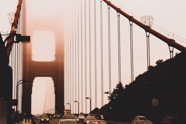 Foggy days in San Francisco