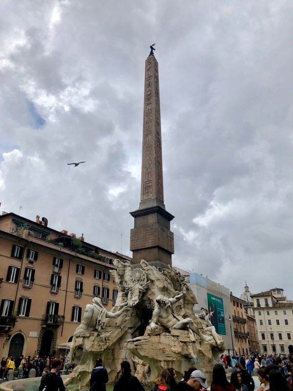 Fontana dei Fiumi, Piazza Navona, Roma, LZ, IT
