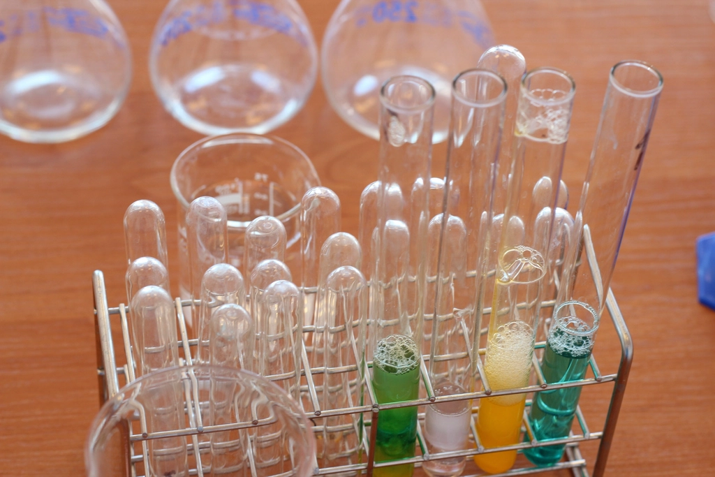 Free chemistry science test tubes