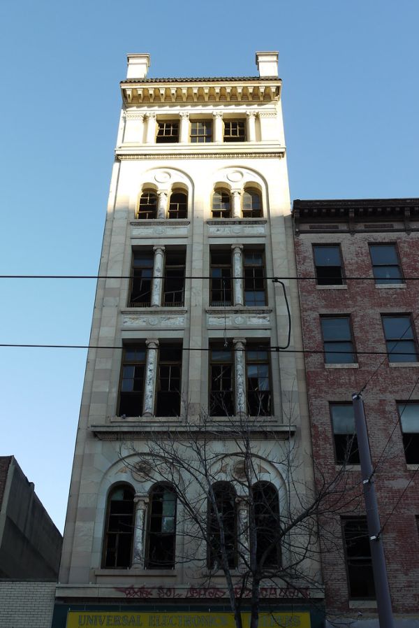 Front view, 315 North Howard Street, Baltimore, MD 21201
