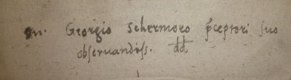 Georg Schermer, d. 1597
