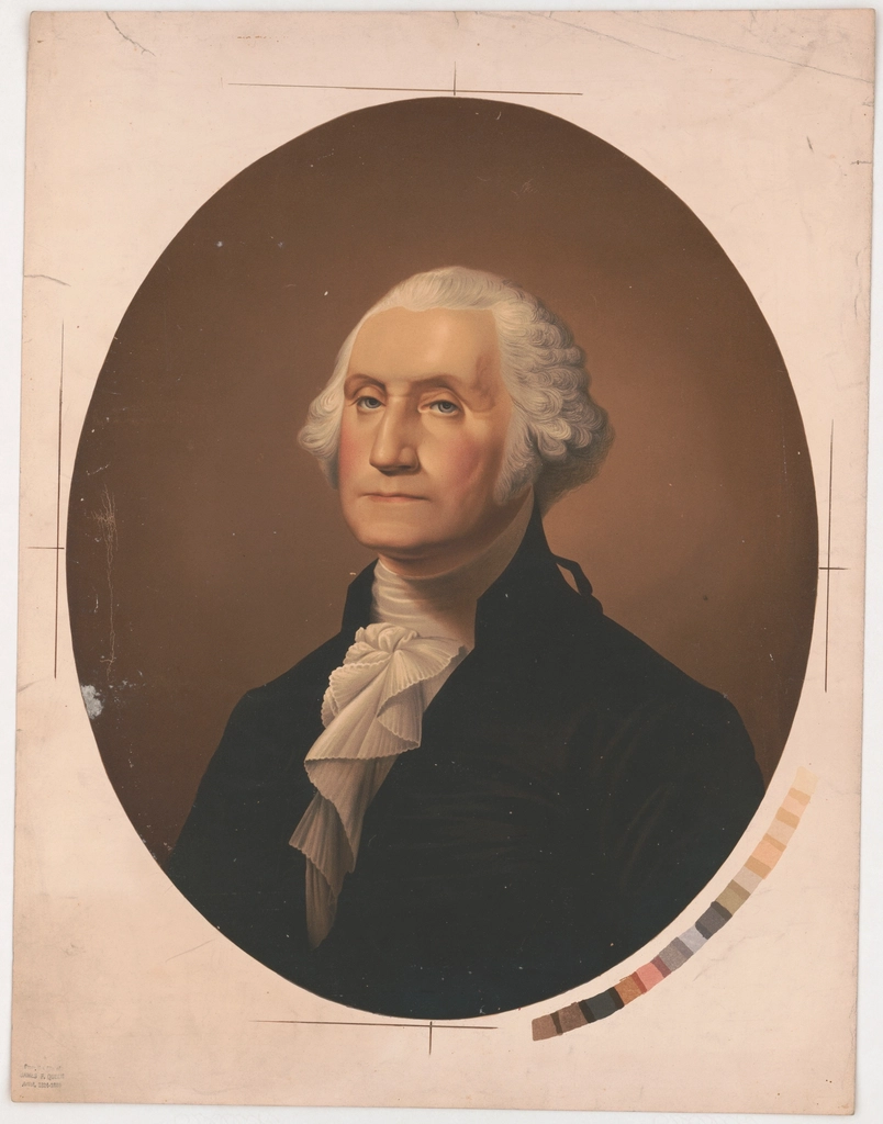 [George Washington, head-and-shoulders portrait, facing