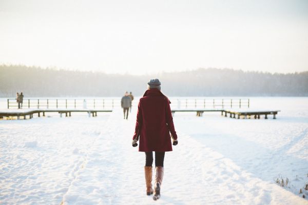 Girl walking