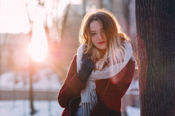 Girl winter potrait