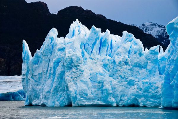 Glacier, Torres del Paine national
