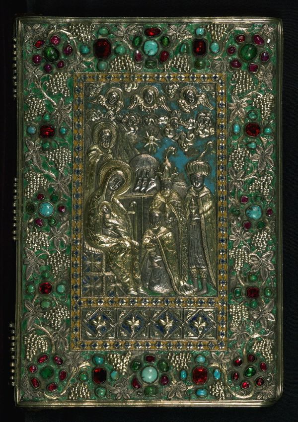 Gospel Book, Original treasure binding, Walters Manuscript W.540, Upper board outside