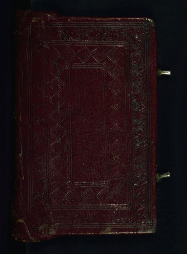 Gospels, Binding, Walters Manuscript W.526, Upper board outside