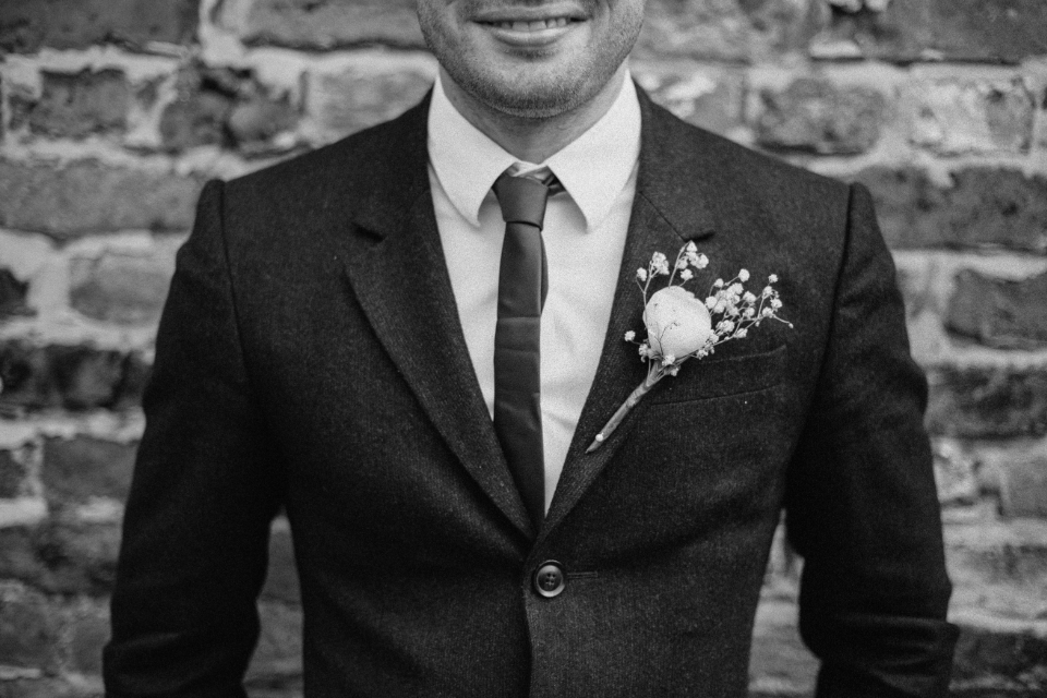 Groom Close-Up