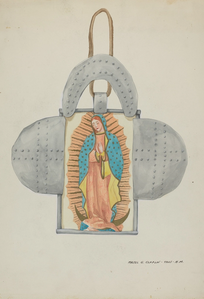 Hand Drawn Guadalupe Tin Form