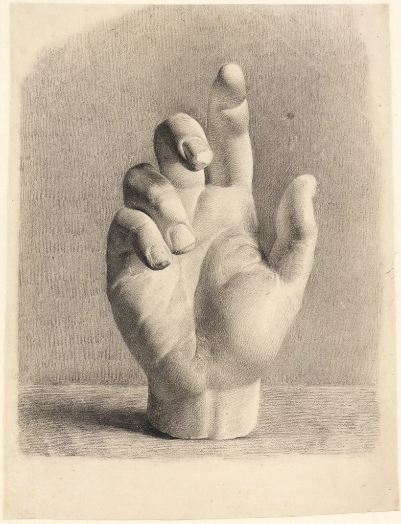 hand, drawn plaster Dankvart Dreyer