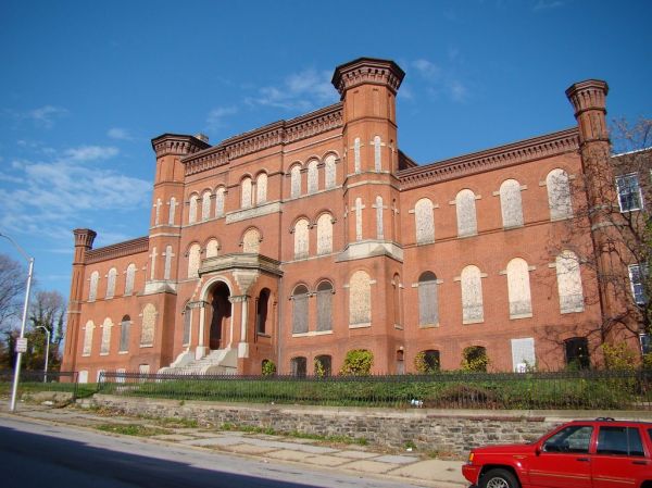 Hebrew Orphan Asylum (1876; Lupus & Roby, architects), 2700 Rayner Avenue, Baltimore, MD 21216