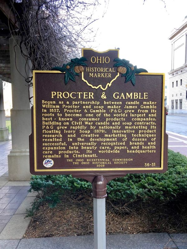 Historical Marker, Procter and Gamble World Headquarters, Cincinnati, OH