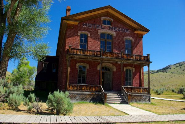 Hotel Meade, Bannack, Montana, July 30, 2010