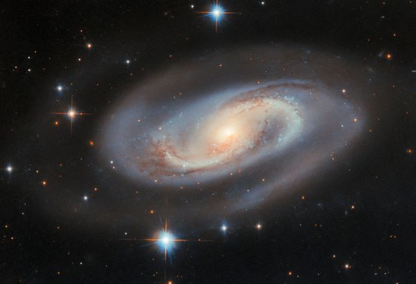 Hubble Captures an Active Galactic Center