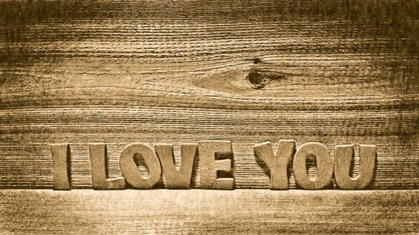 i love you wood