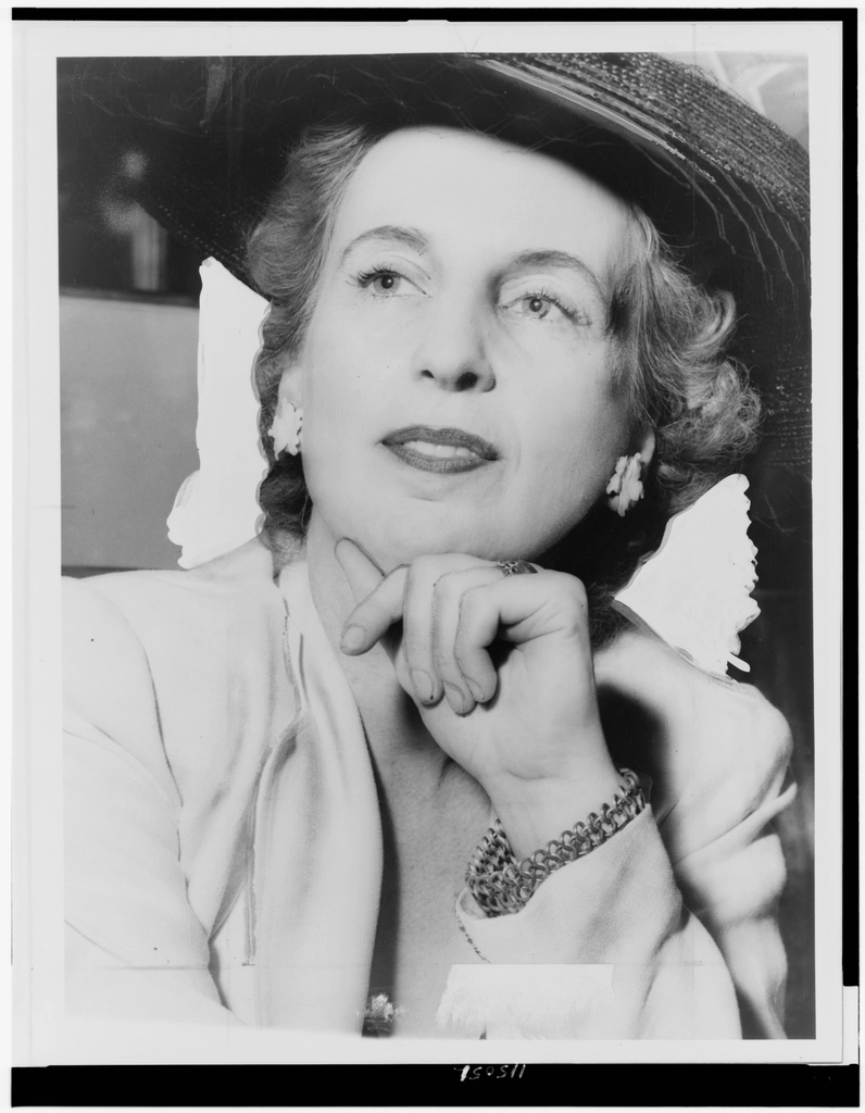 Kay Boyle, head-and-shoulders portrait, facing